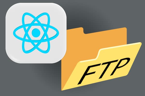 Uploading react app to FTP